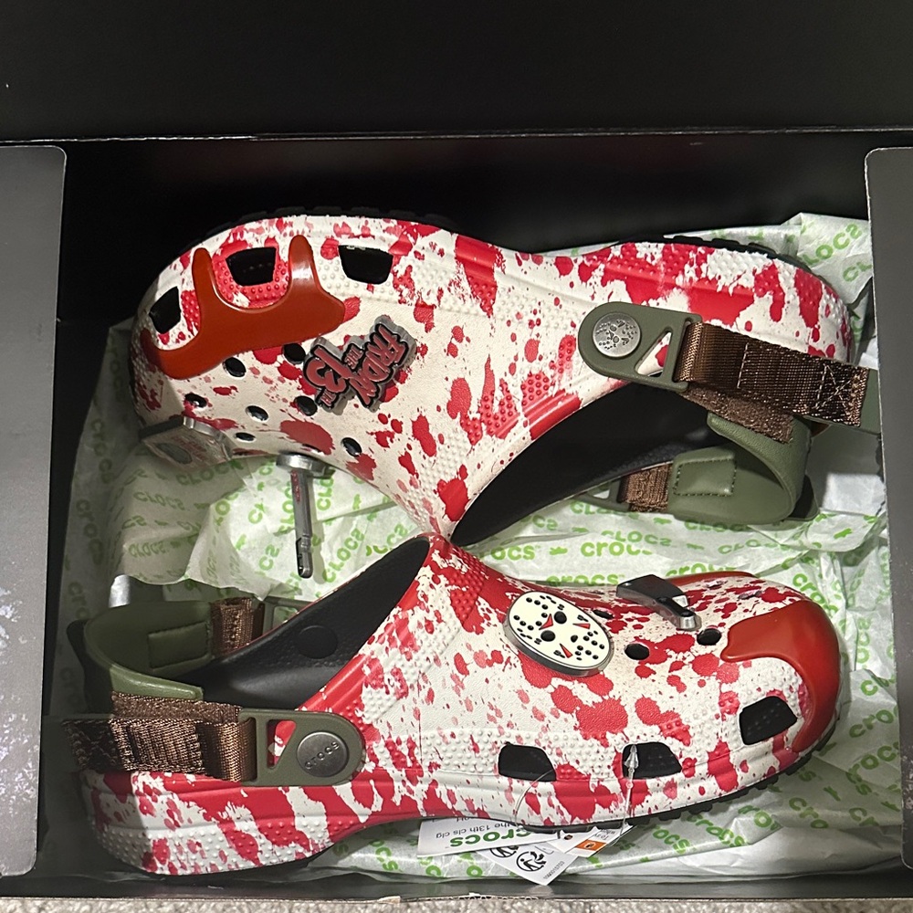 Friday The 13th Horror CROCS